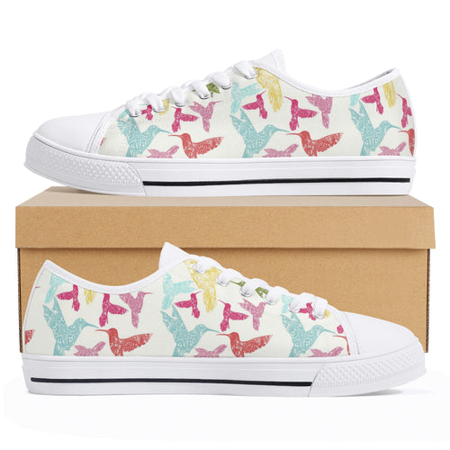 Humming Bird Women's Low Top Canvas Shoes