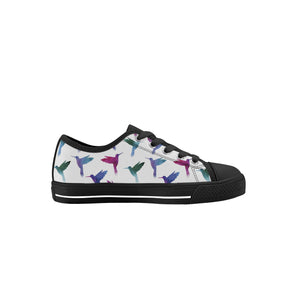 Humming Bird Kid's Low Top Canvas Shoes