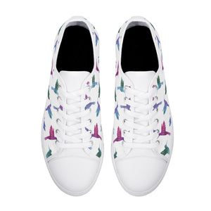 Humming Bird Women's Low Top Canvas Shoes
