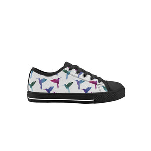Humming Bird Kid's Low Top Canvas Shoes