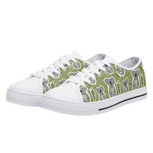 Koala Women's Low Top Canvas Shoes