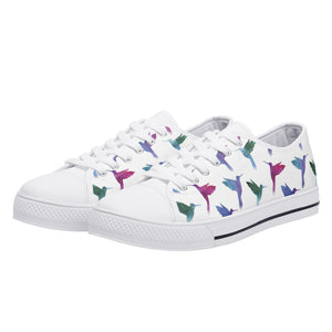 Humming Bird Women's Low Top Canvas Shoes