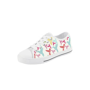 Humming Bird Kid's Low Top Canvas Shoes