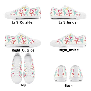 Humming Bird Kid's Low Top Canvas Shoes