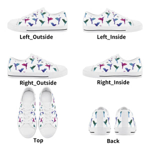 Humming Bird Kid's Low Top Canvas Shoes