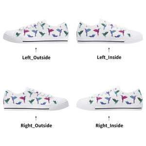 Humming Bird Women's Low Top Canvas Shoes