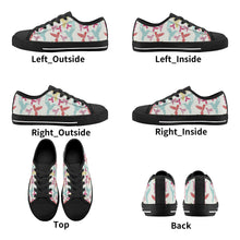 Humming Bird Kid's Low Top Canvas Shoes