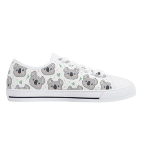 Koala Women's Low Top Canvas Shoes