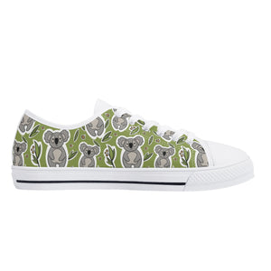 Koala Women's Low Top Canvas Shoes