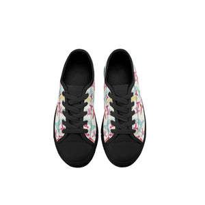 Humming Bird Kid's Low Top Canvas Shoes