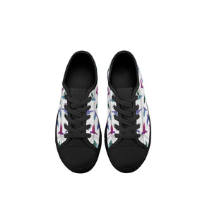 Humming Bird Kid's Low Top Canvas Shoes