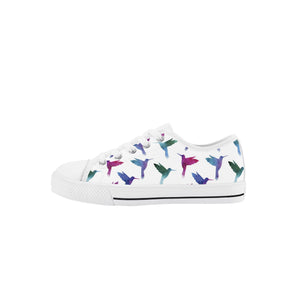 Humming Bird Kid's Low Top Canvas Shoes