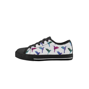 Humming Bird Kid's Low Top Canvas Shoes