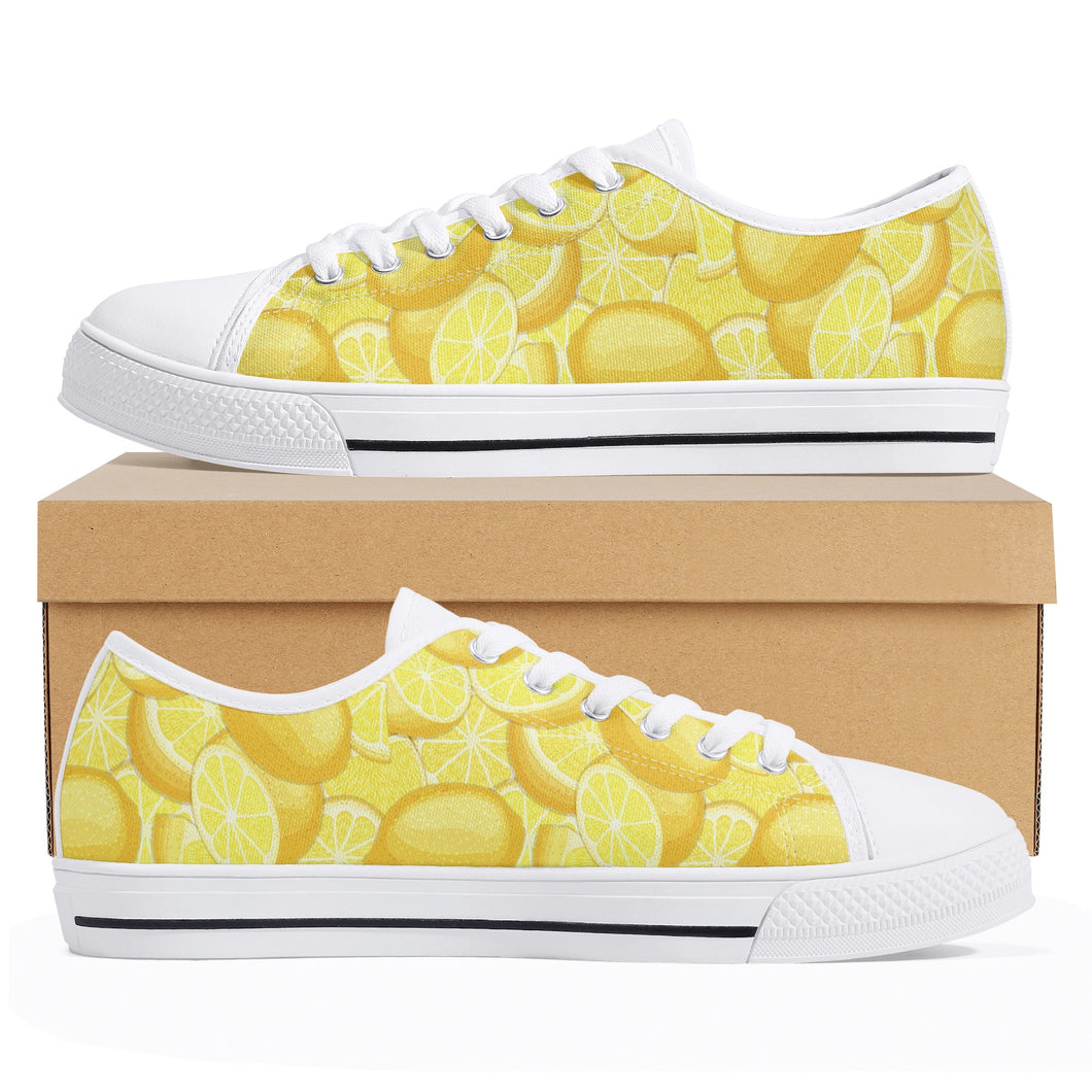 Lemon Women's Low Top Canvas Shoes