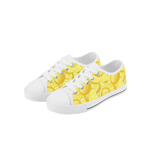 Lemon Kid's Low Top Canvas Shoes