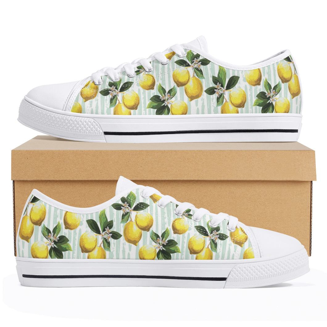 Lemon Women's Low Top Canvas Shoes