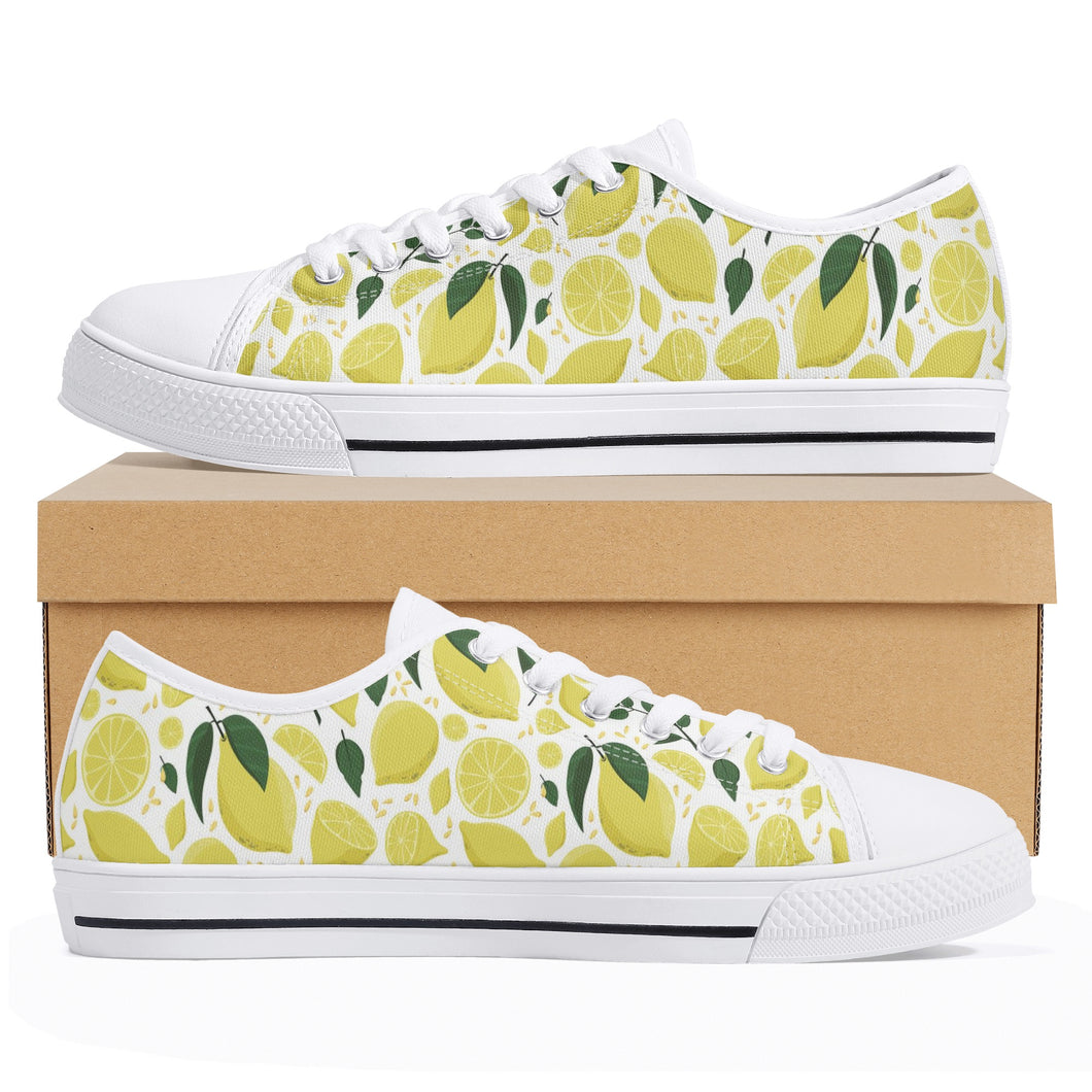 Lemon Women's Low Top Canvas Shoes