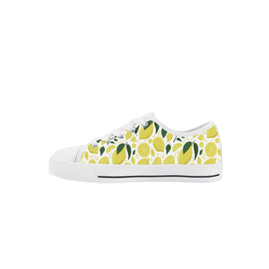 Lemon Kid's Low Top Canvas Shoes