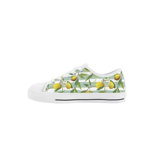 Lemon Kid's Low Top Canvas Shoes