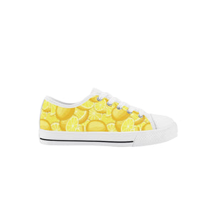 Lemon Kid's Low Top Canvas Shoes