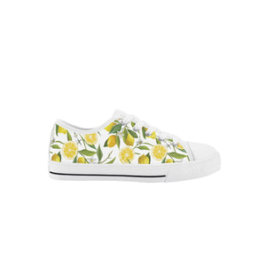 Lemon Kid's Low Top Canvas Shoes