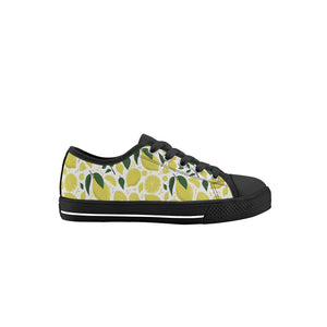 Lemon Kid's Low Top Canvas Shoes