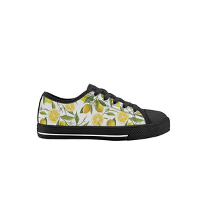 Lemon Kid's Low Top Canvas Shoes