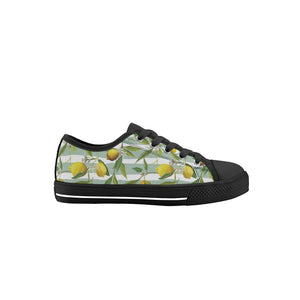 Lemon Kid's Low Top Canvas Shoes