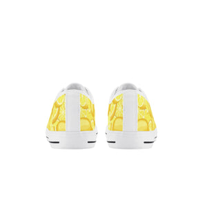 Lemon Kid's Low Top Canvas Shoes