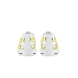 Lemon Kid's Low Top Canvas Shoes