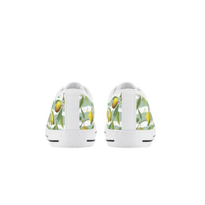 Lemon Kid's Low Top Canvas Shoes