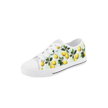 Lemon Kid's Low Top Canvas Shoes