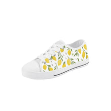 Lemon Kid's Low Top Canvas Shoes