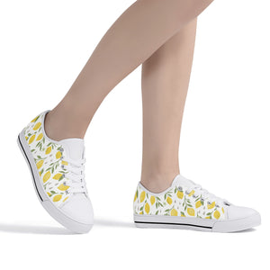 Lemon Women's Low Top Canvas Shoes