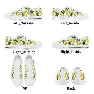 Lemon Kid's Low Top Canvas Shoes