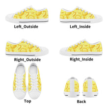 Lemon Kid's Low Top Canvas Shoes