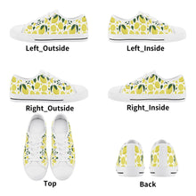 Lemon Kid's Low Top Canvas Shoes