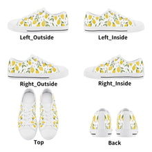 Lemon Kid's Low Top Canvas Shoes