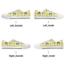 Lemon Women's Low Top Canvas Shoes