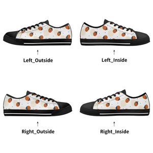 Ladybug Women's Low Top Canvas Shoes