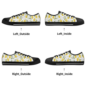 Lemon Women's Low Top Canvas Shoes