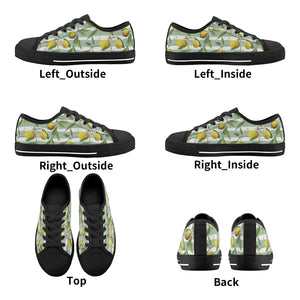 Lemon Kid's Low Top Canvas Shoes