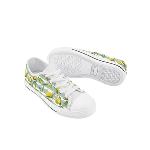 Lemon Kid's Low Top Canvas Shoes