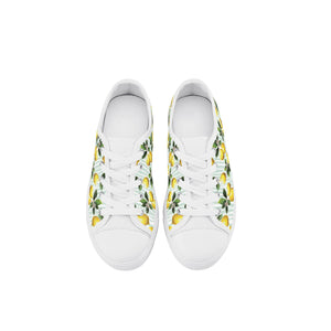 Lemon Kid's Low Top Canvas Shoes