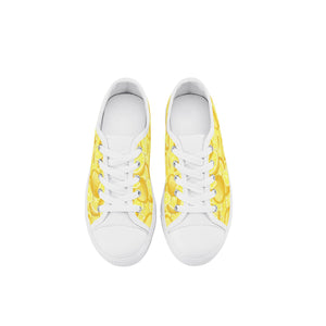 Lemon Kid's Low Top Canvas Shoes