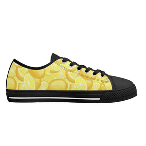 Lemon Women's Low Top Canvas Shoes