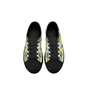 Lemon Kid's Low Top Canvas Shoes