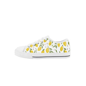 Lemon Kid's Low Top Canvas Shoes