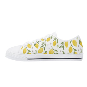 Lemon Women's Low Top Canvas Shoes