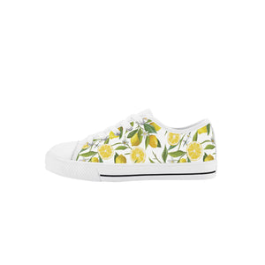 Lemon Kid's Low Top Canvas Shoes